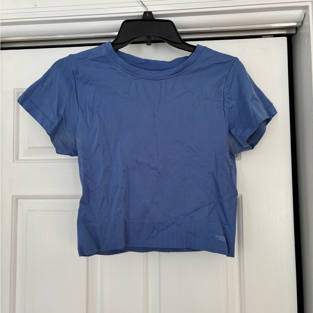 Blue Target All In Motion Top